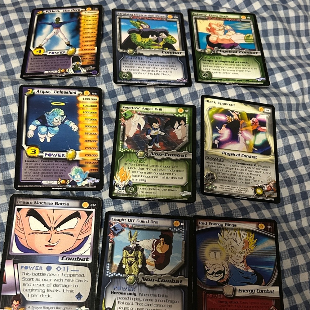 Dragon Ball Z cards *rare*